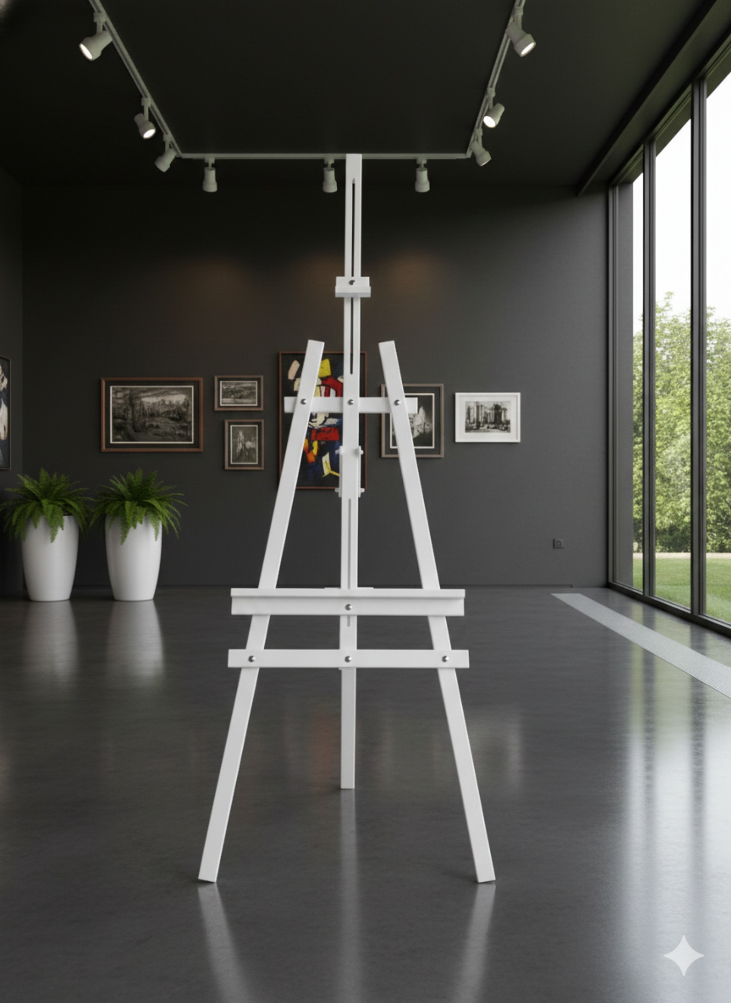 Modern Beyaz Şövale